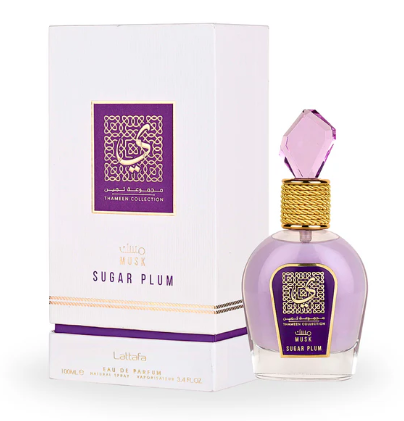 Musk Sugar Plum Eau De Parfum by Lattafa