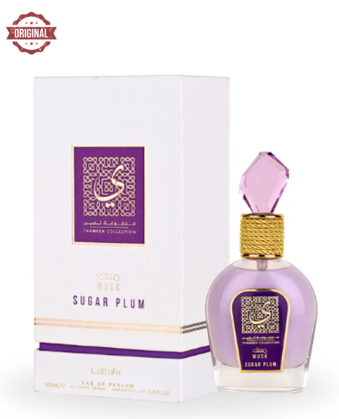 Musk Sugar Plum Eau De Parfum by Lattafa