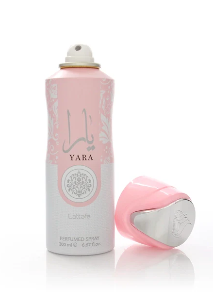 Yara Pink Perfumed Deodorant by Lattafa 200ml