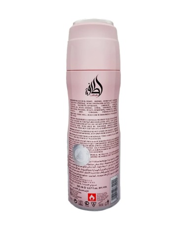 Yara Pink Perfumed Deodorant by Lattafa 200ml