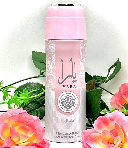 Yara Pink Perfumed Deodorant by Lattafa 200ml