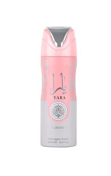 Yara Pink Perfumed Deodorant by Lattafa 200ml