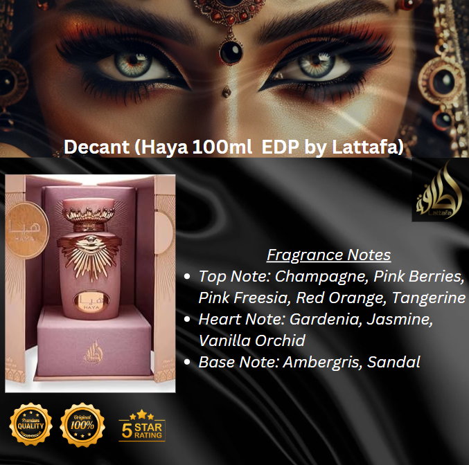 Decant (Haya 10ml  EDP by Lattafa)